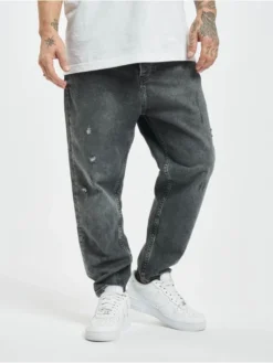 Herren Loose Fit Jeans Lucky In Grau