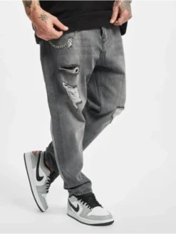 Herren Loose Fit Jeans Bryan In Grau