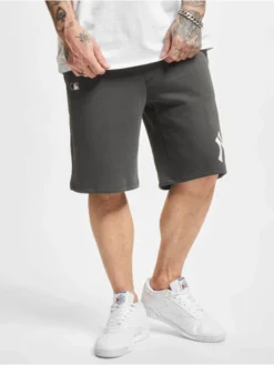47 Herren Shorts MLB New York Yankees Imprint Helix In Grau