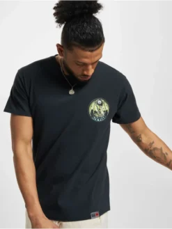 Herren T-Shirt PTerry Colour In Schwarz