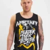 Herren Tank Tops Nesles In Schwarz