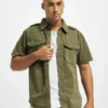 Brandit Herren Hemd Vintage In Olive