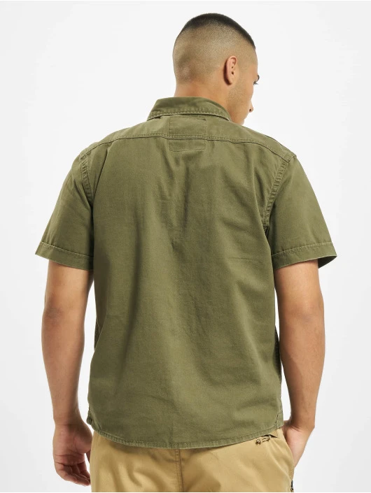 Brandit Herren Hemd Vintage In Olive 2 Brandit Herren Hemd Vintage In Olive – Bild 2