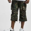 Brandit Herren Shorts Industry Vintage 3/4 In Camouflage
