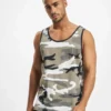 Brandit Herren Tank Tops Tank Top In Camouflage