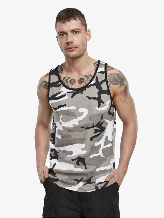 Brandit Herren Tank Tops Premium In Grau 1 Brandit Herren Tank Tops Premium In Grau