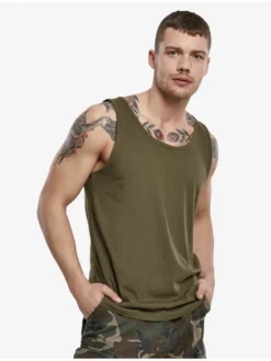Brandit Herren Tank Tops Premium In Olive