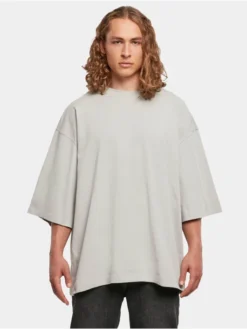 Build Your Brand Herren T-Shirt Huge In Grau