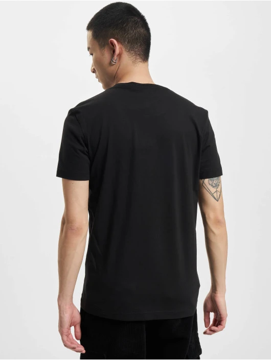 Calvin Klein Herren T-Shirt Small Center Box In Schwarz 2 Calvin Klein Herren T-Shirt Small Center Box In Schwarz – Bild 2