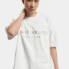 CARLO COLUCCI Herren T-Shirt Oversize In Weiß