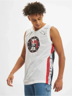 Champion Herren Tank Tops Ball In Weiß