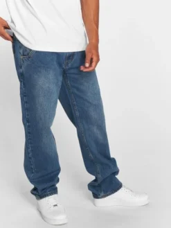 Herren Loose Fit Jeans Brother In Blau