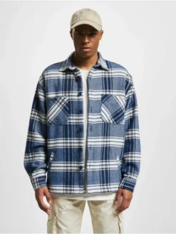 DEF Herren Hemd Tomi In Blau