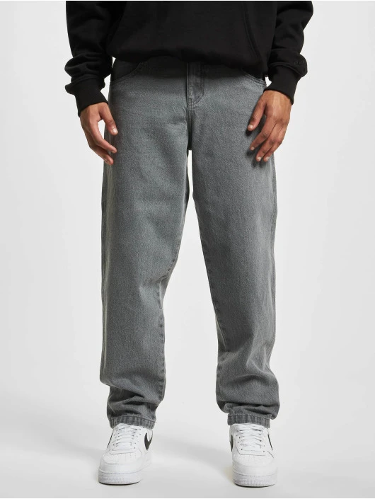 DEF Herren Loose Fit Jeans Tapered Loose Fit In Grau 1 DEF Herren Loose Fit Jeans Tapered Loose Fit In Grau