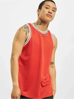 DEF Herren Tank Tops Mesh In Rot