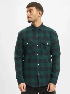 Denim Project Herren Hemd Sami In Blau