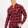 Denim Project Herren Hemd Sami In Rot
