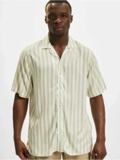 Denim Project Herren Hemd DP Kiko SS In Weiß