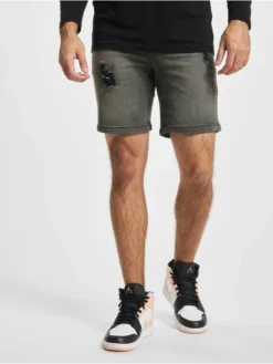 Denim Project Herren Shorts Dpsync In Grau
