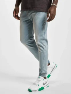 Herren Loose Fit Jeans Antifit In Blau