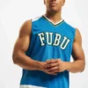 FUBU Herren Tank Tops College Mesh In Blau