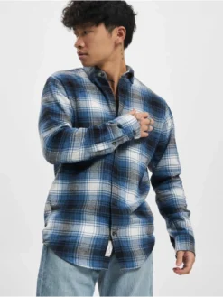 Jack & Jones Herren Hemd Bluclassic Walter Check Slim In Blau