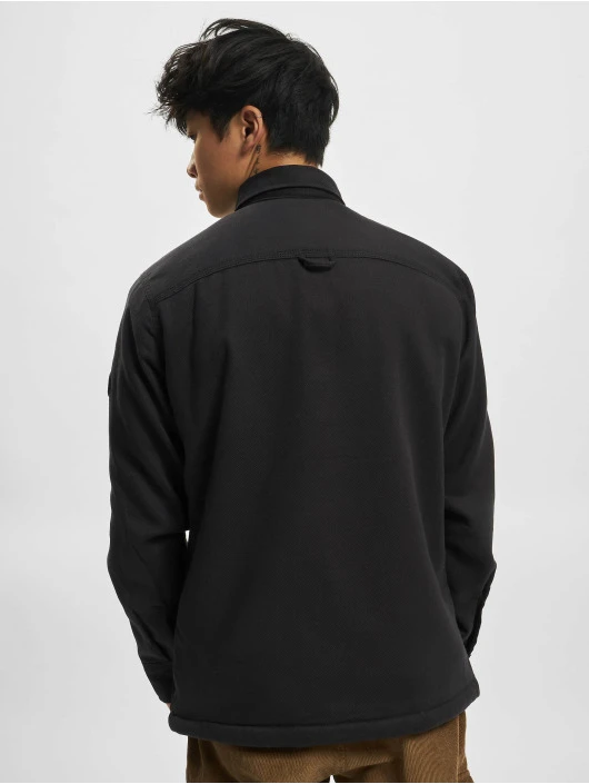 Jack & Jones Herren Hemd Hike Darren Teddy In Schwarz 2 Jack & Jones Herren Hemd Hike Darren Teddy In Schwarz – Bild 2