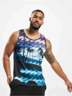 Herren Tank Tops Palm Coas In Bunt
