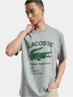 Lacoste Herren T-Shirt Sportswear In Grau