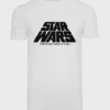 Herren T-Shirt Star Wars Photo Collage In Weiß