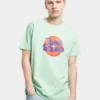 Mister Tee Herren T-Shirt Space Jam Tune Squad Logo In Grün
