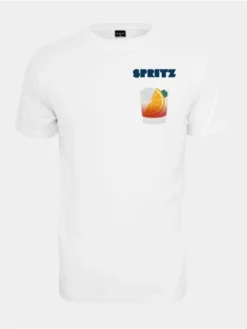 Mister Tee Herren T-Shirt Vintage Spritz In Weiß