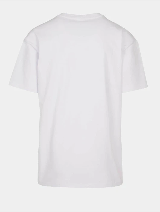 Mister Tee Herren T-Shirt Live In Peace Oversize In Weiß 2 Mister Tee Herren T-Shirt Live In Peace Oversize In Weiß – Bild 2