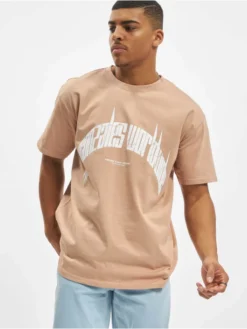 Herren T-Shirt Higher Than Heaven V.3 Heavy Oversize In Beige