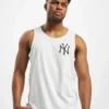 NEW ERA Herren Tank Tops MLB NY Yankees Sleeve Taping In Weiß