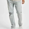 Pegador Herren Baggy Destroyed Vintage In Blau