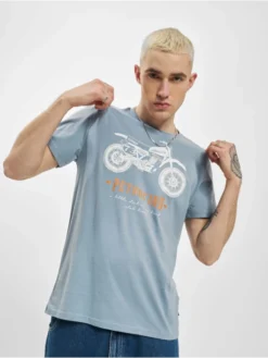 Petrol Industries Herren T-Shirt Bike In Blau