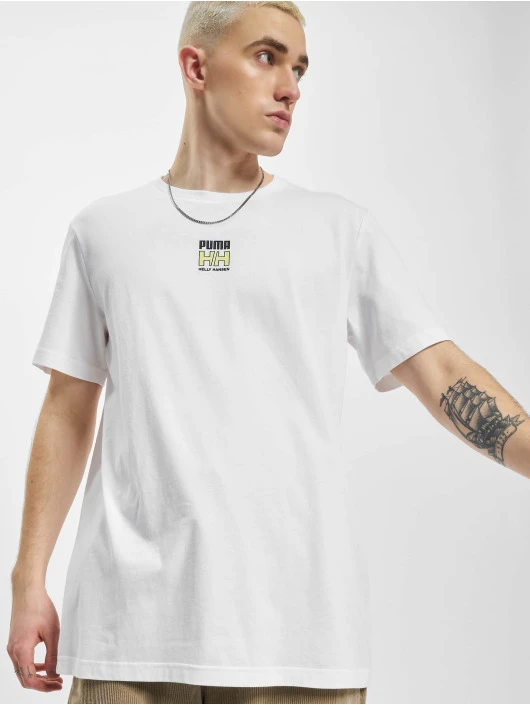 Puma Herren T-Shirt Helly Hansen In Weiß 1 Puma Herren T-Shirt Helly Hansen In Weiß