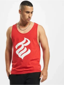 ROCAWEAR Herren Tank Tops Basic In Rot