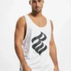ROCAWEAR Herren Tank Tops Basic In Weiß