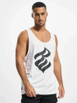 ROCAWEAR Herren Tank Tops Basic In Weiß