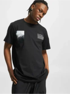 SIXTH JUNE Herren T-Shirt Moodboard In Schwarz