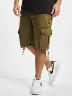 Southpole Herren Shorts Cargo In Olive
