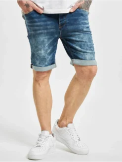 SUBLEVEL Herren Shorts Bermuda In Blau