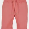 URBAN CLASSICS Herren Shorts Stretch Twill In Rosa