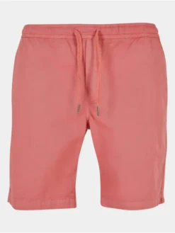 URBAN CLASSICS Herren Shorts Stretch Twill In Rosa
