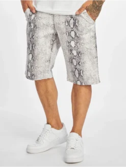 URBAN CLASSICS Herren Shorts Stretch In Weiß