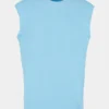 URBAN CLASSICS Herren Tank Tops Open Edge Less In Blau
