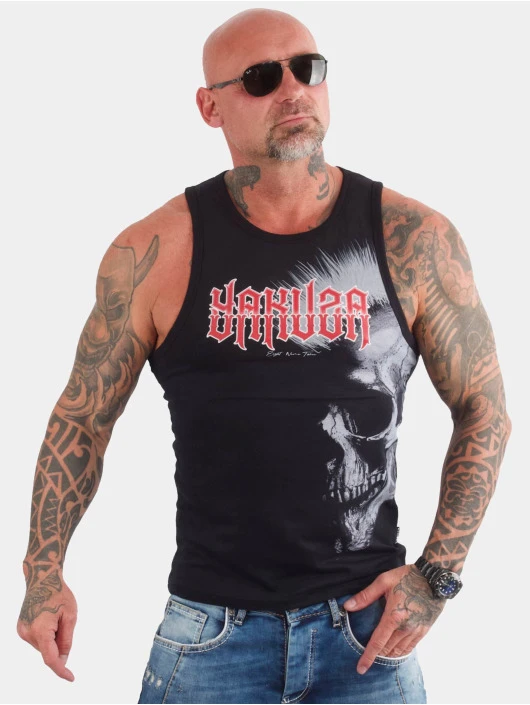 Herren Tank Tops Deathbed In Schwarz 1 Herren Tank Tops Deathbed In Schwarz